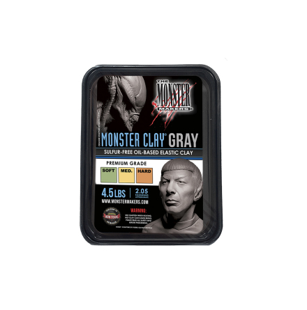 Monster Clay Grey Meduim